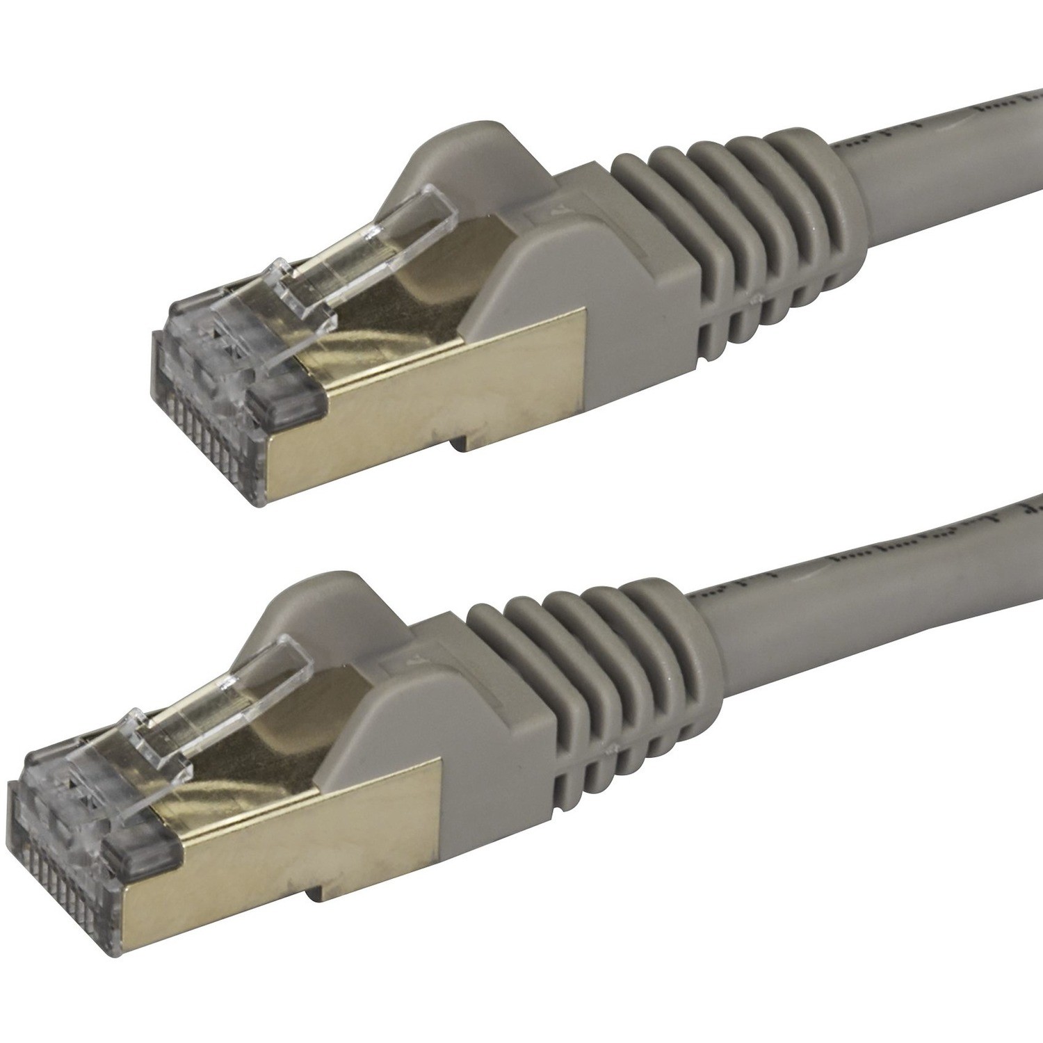 STARTECH.COM 3M CAT6A ETHERNET CABLE - 10GbE STP SNAGLESS 100W POE GREY LTW
