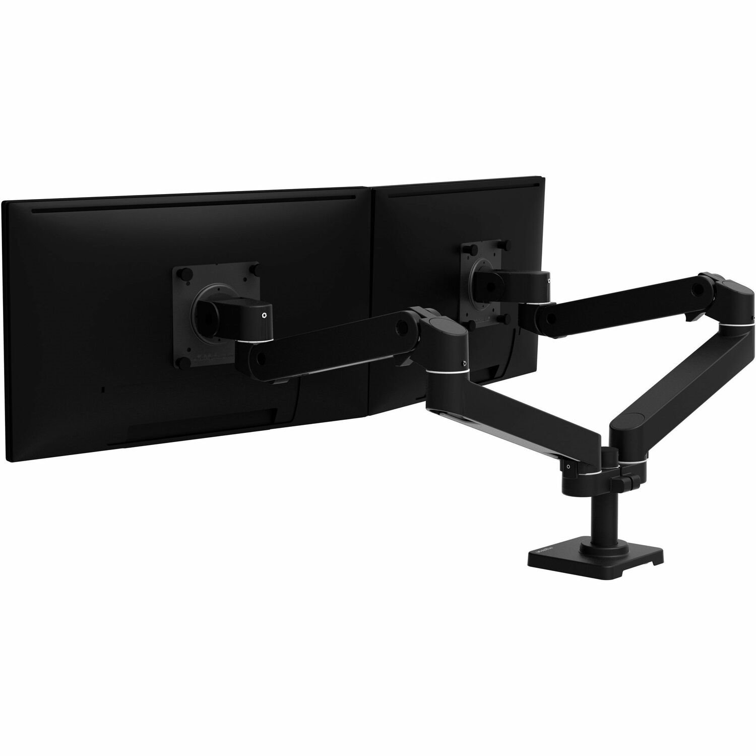 Ergotron Desk Mount for Monitor, LCD Display - Black