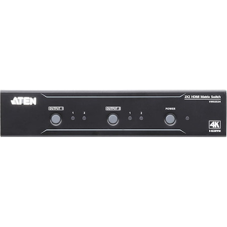 ATEN VM0202H Audio/Video Switchbox - Cable