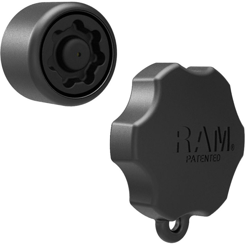 RAM Mounts Pin-Lock Security Knob for B Size Socket Arms