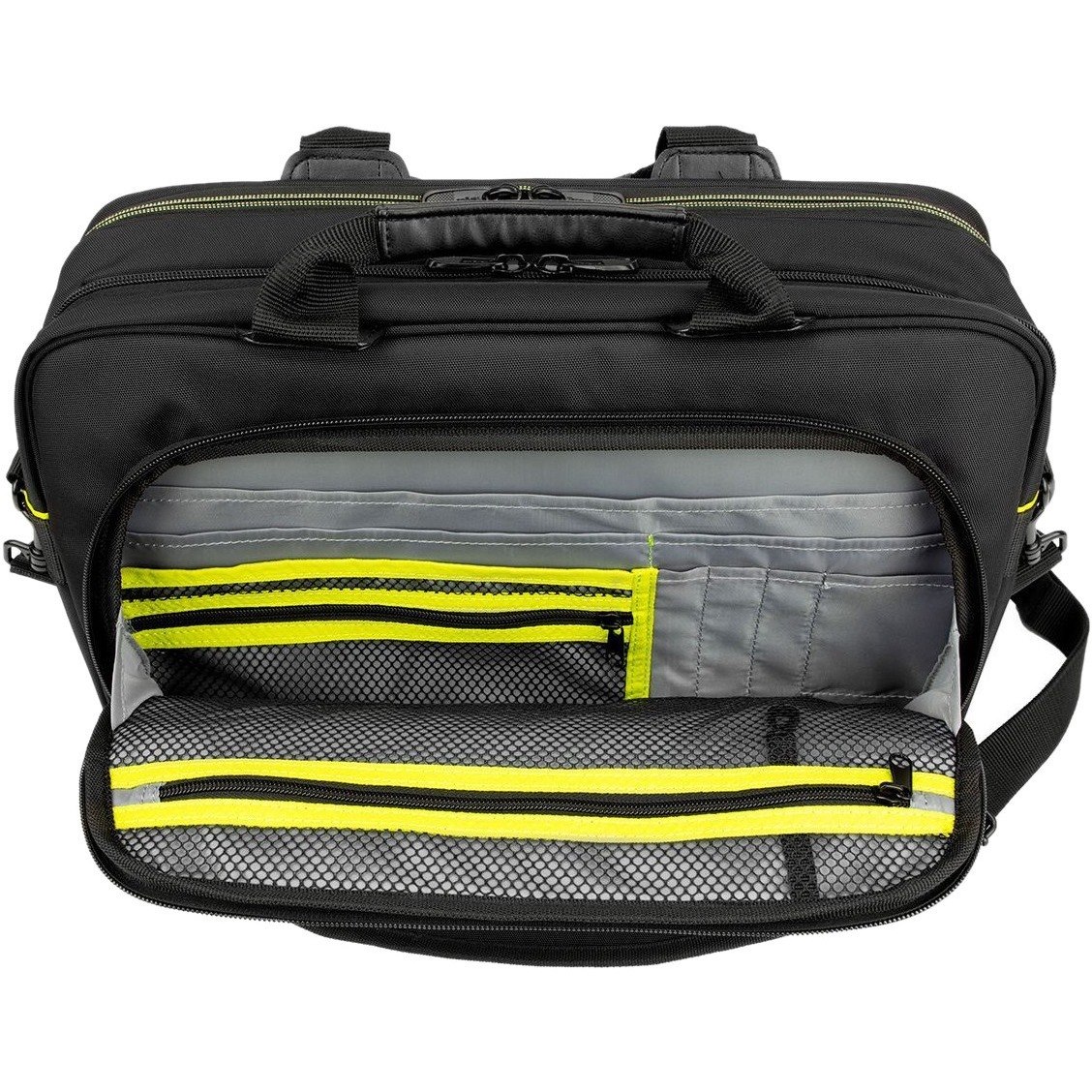 Targus City Gear TCG460 Carrying Case (Messenger) for 15.6" Notebook - Black, Gray