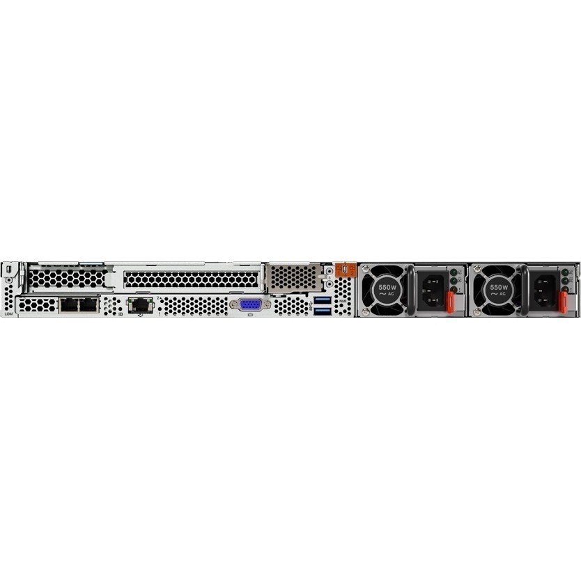 Lenovo ThinkSystem SR630 7X02100HAU 1U Rack Server - 1 Xeon Silver 4116 2.10 GHz - 16 GB RAM - 12Gb/s SAS, Serial ATA/600 Controller