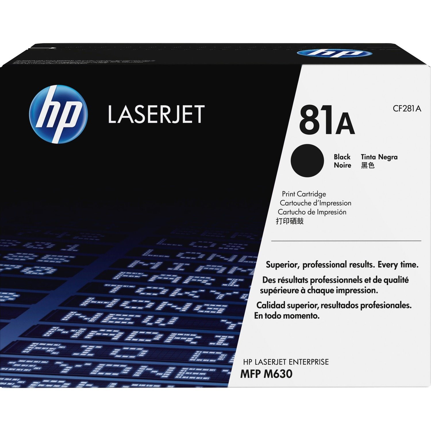 HP 81A Original Laser Toner Cartridge - Black - 1 Pack