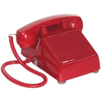 Viking Electronics K-1500P-D Standard Phone - Red