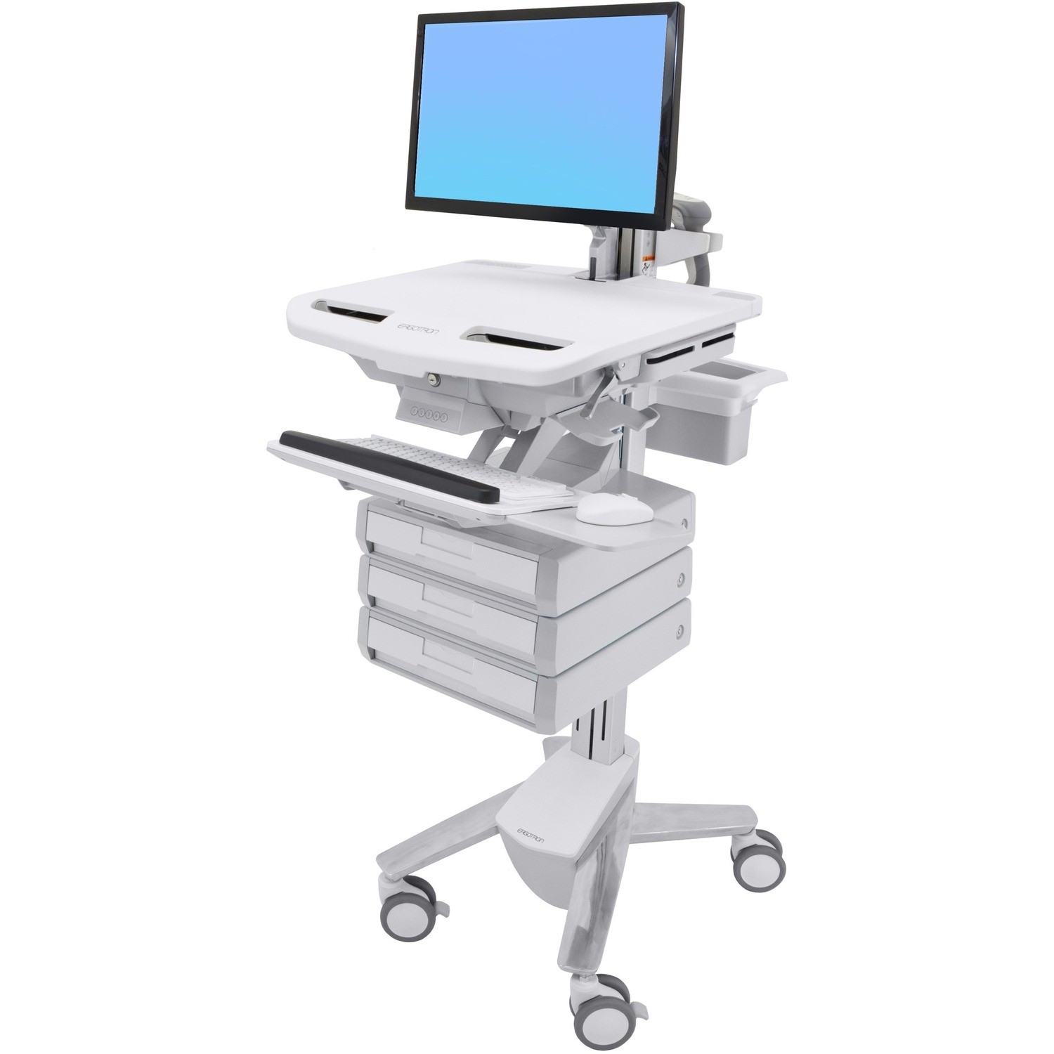 Ergotron SV Cart With LCD Arm 3Drawers