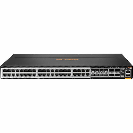 HPE CX 8100 40XT8XF4C 40 Ports Manageable Ethernet Switch - 10 Gigabit Ethernet, 100 Gigabit Ethernet - 10GBase-X, 100GBase-X, 10GBase-T, 5GBase-T, 2.5GBase-T, 40GBase-X