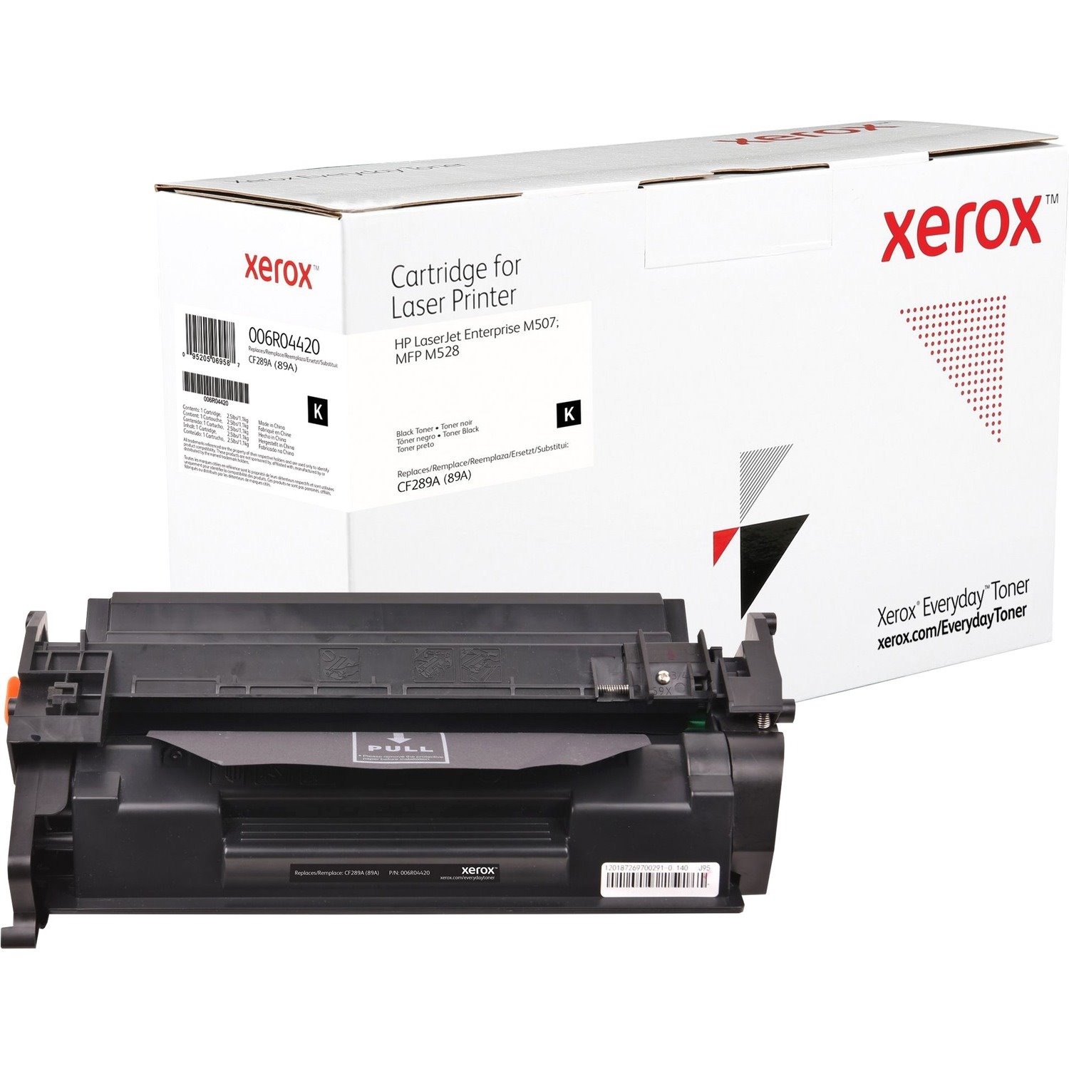 Xerox Everyday Standard Yield Laser Toner Cartridge - Single Pack 89A (CF289A) - Black - 1 / Pack