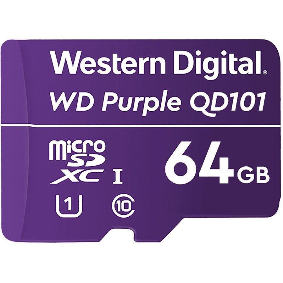 WD Purple 64 GB Class 10/UHS-I (U1) microSDXC