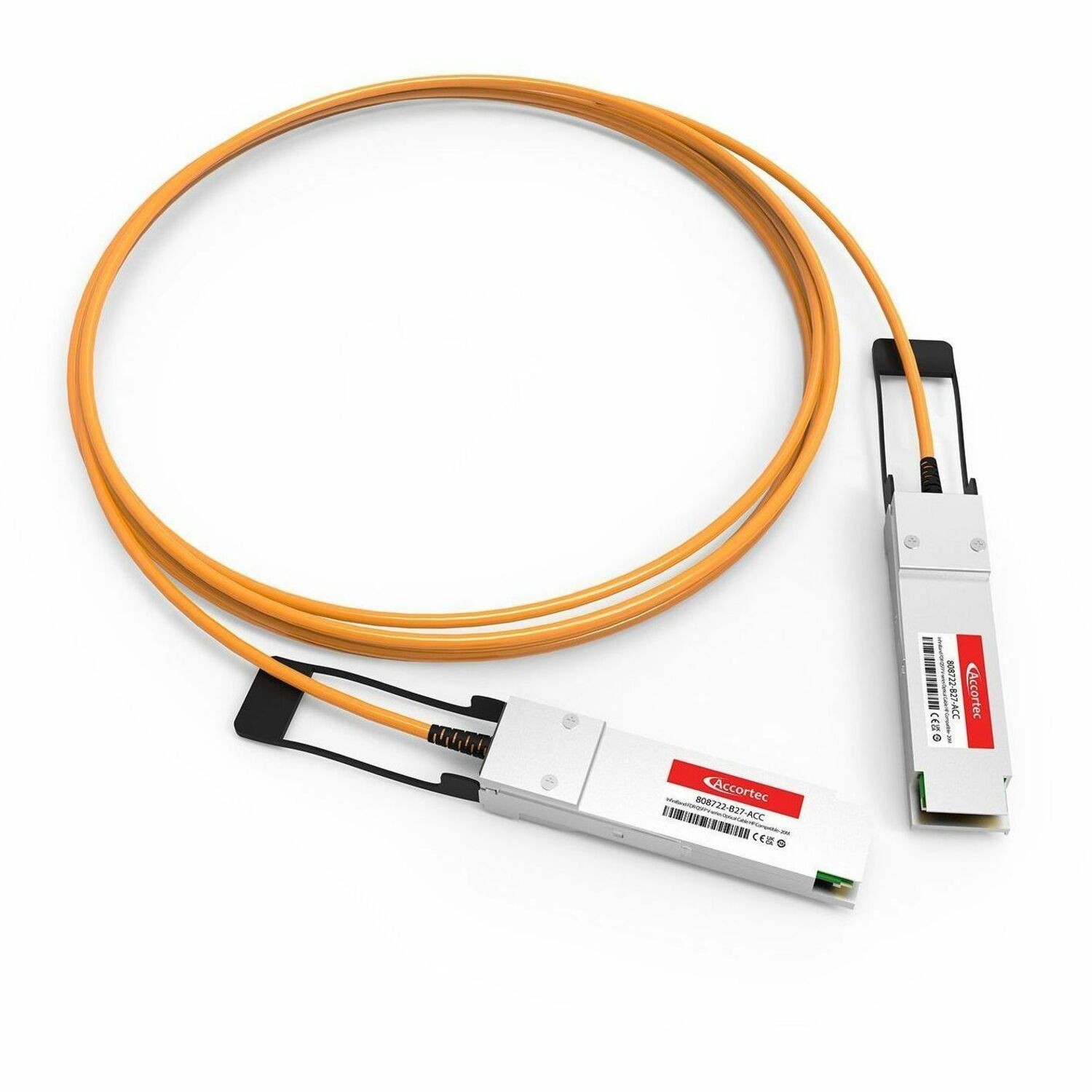 Accortec Infiniband FDR QSFP V-Series Optical Cable