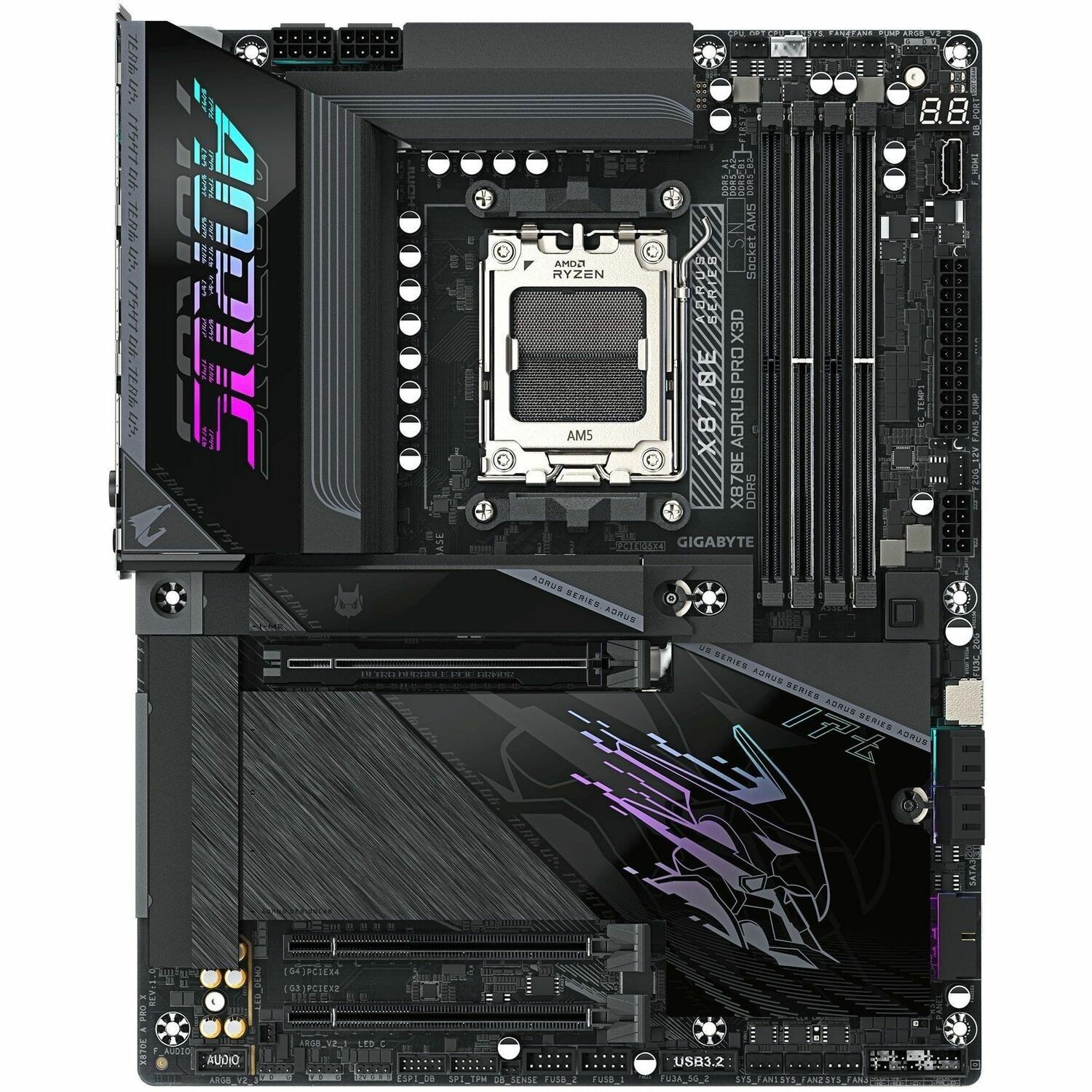 Gigabyte X870e Aorus Pro X3D