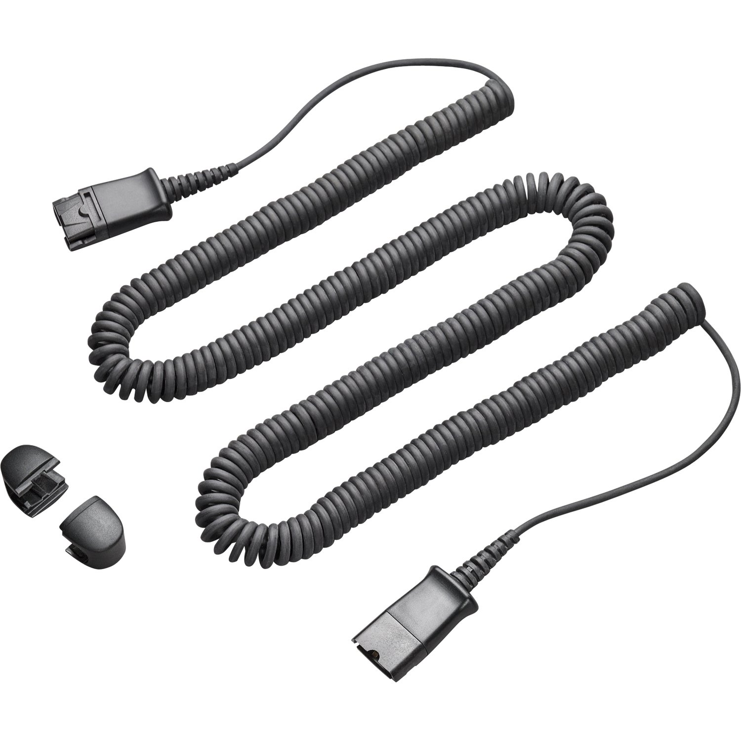 Poly Cable 10 Coil QD To QD Extension --BY Plantronics