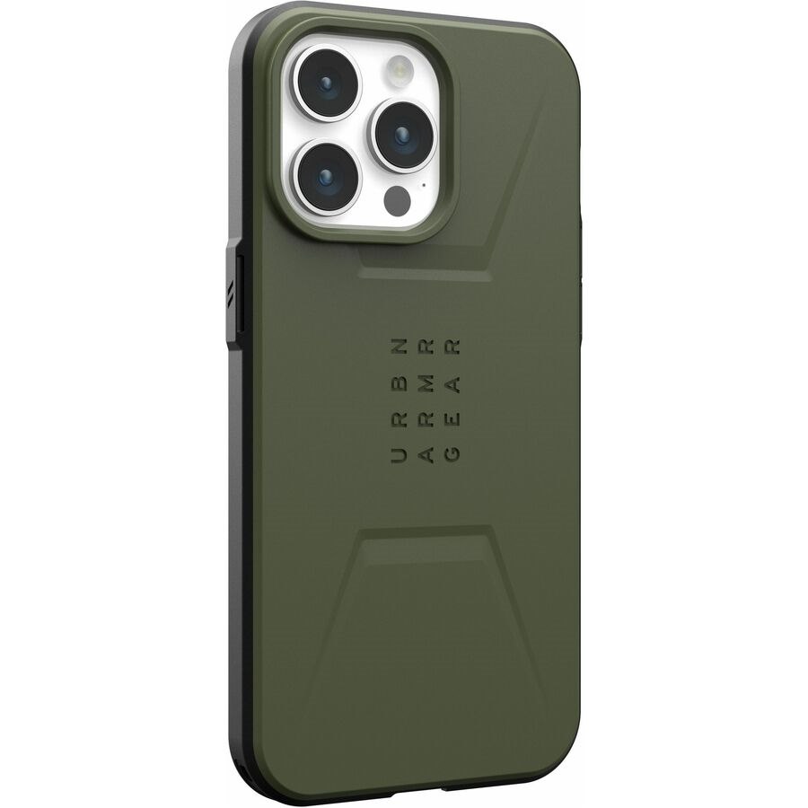 Urban Armor Gear Civilian iPhone 15 Pro Max Case - Olive Drab