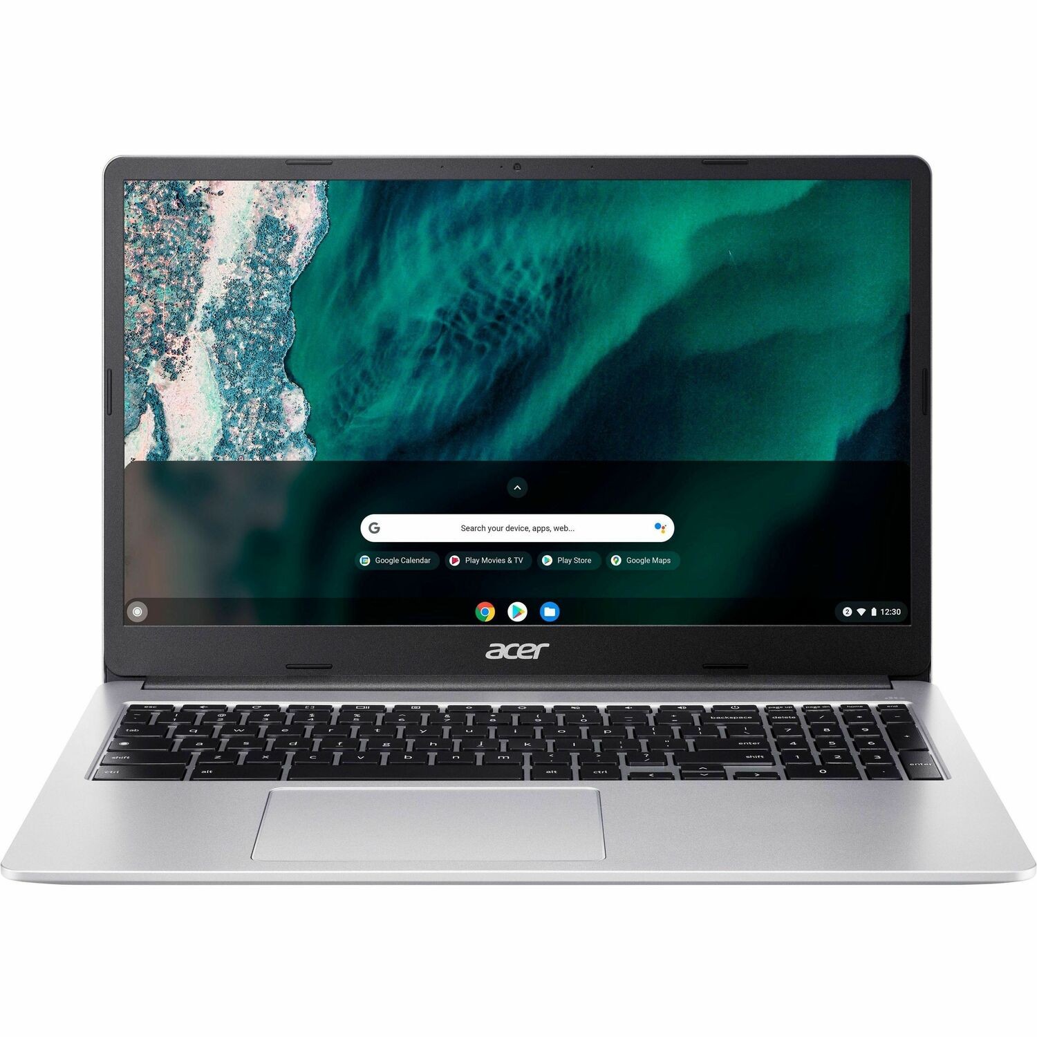 Acer Chromebook 315 CB315-4HT CB315-4HT-C5CJ 39.6 cm (15.6") Touchscreen Clamshell Chromebook - Full HD - 60 Hz - Intel Celeron N4500 - 8 GB - 128 GB Flash Memory - English (UK) Keyboard - Silver