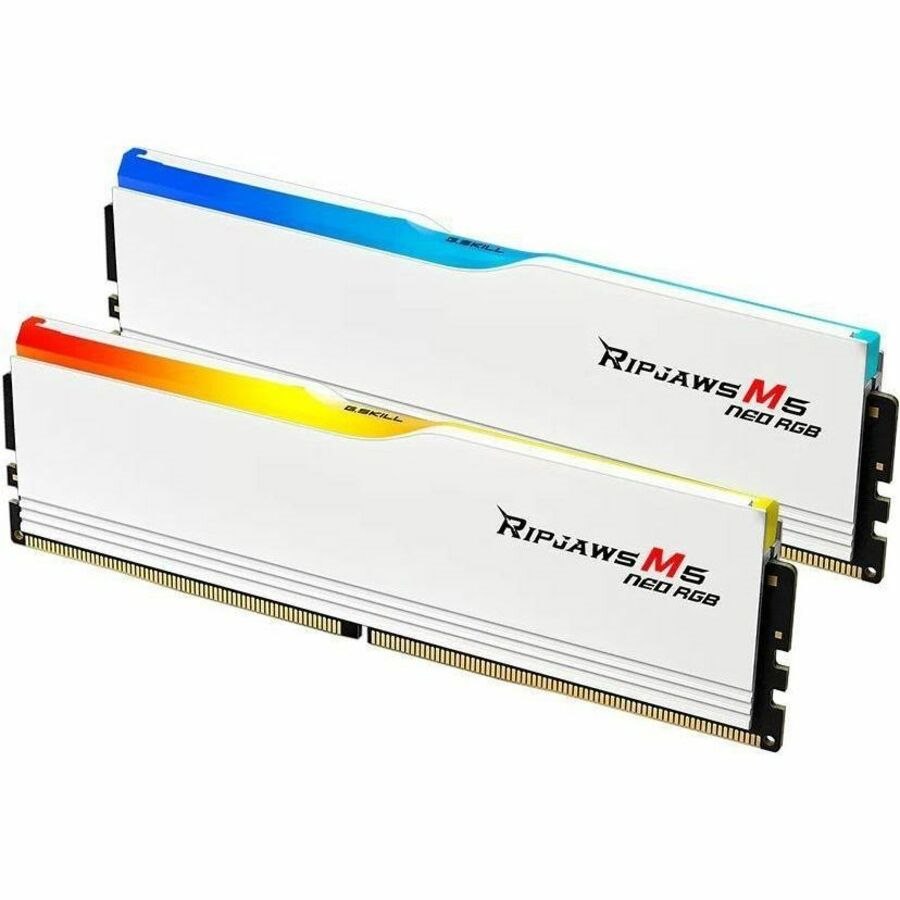 G.SKILL Ripjaws M5 Neo RGB RAM Module for Desktop PC, Motherboard - 96 GB (2 x 48GB) - DDR5-6000/PC5-48000 DDR5 SDRAM - 6000 MHz - CL30 - 1.35 V