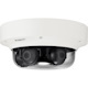 Wisenet PNM-8082VT 2 Megapixel Outdoor Full HD Network Camera - Color - Dome - White