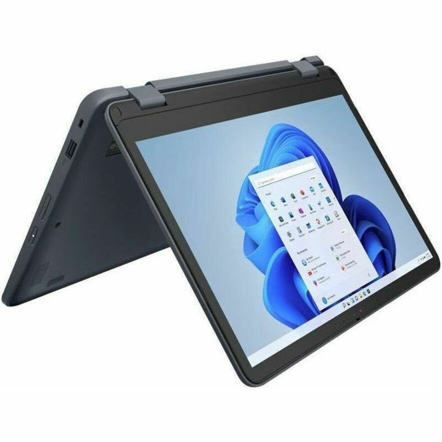 Lenovo 300w Yoga Gen 4 82VM000PUS 11.6" Touchscreen Convertible 2 in 1 Notebook - HD - Intel N-Series N100 - 8 GB - 128 GB SSD - English Keyboard - Slate Gray