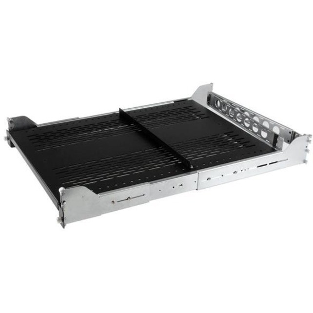 STARTECH 2U VENTED SLIDING SERVER RACK SHELF W/ CABLE MANAGEMENT ARM - 27.7 TO 31.6IN ADJU