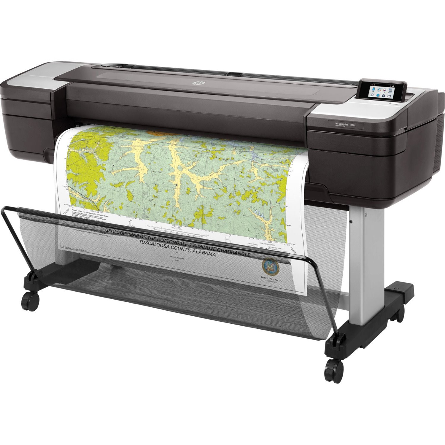 HP Designjet T1700 Inkjet Large Format Printer - 44" Print Width - Color