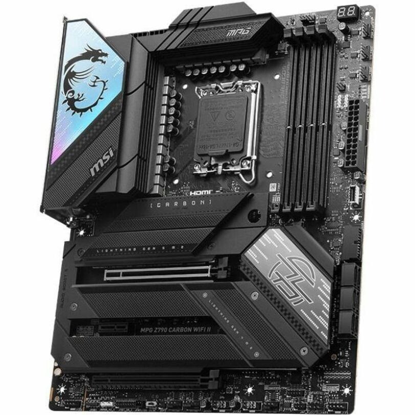 MSI MPG Z790 CARBON WIFI II Gaming Desktop Motherboard - Intel Z790 Chipset - Socket LGA-1700 - ATX