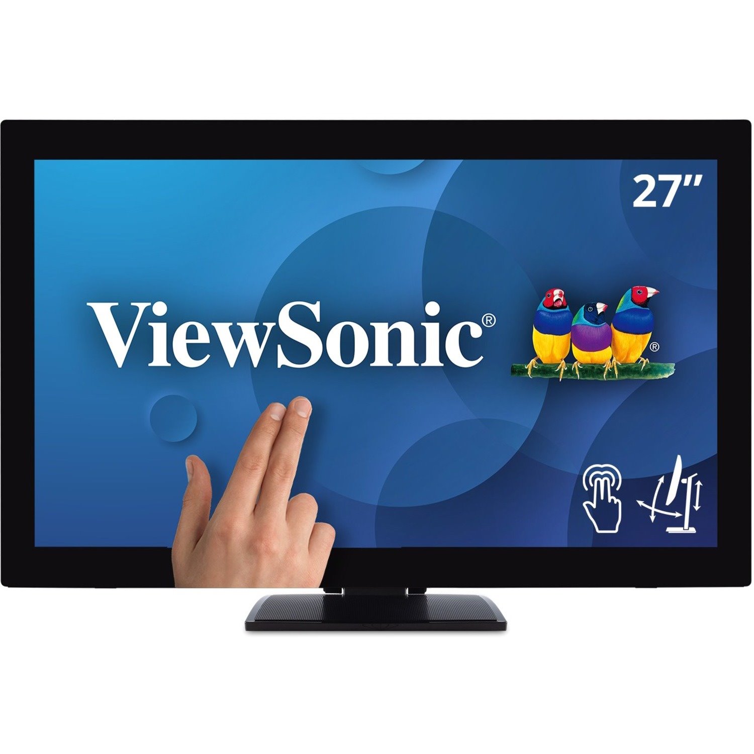 ViewSonic TD2760 27" Class LCD Touchscreen Monitor - 16:9 - 6 ms