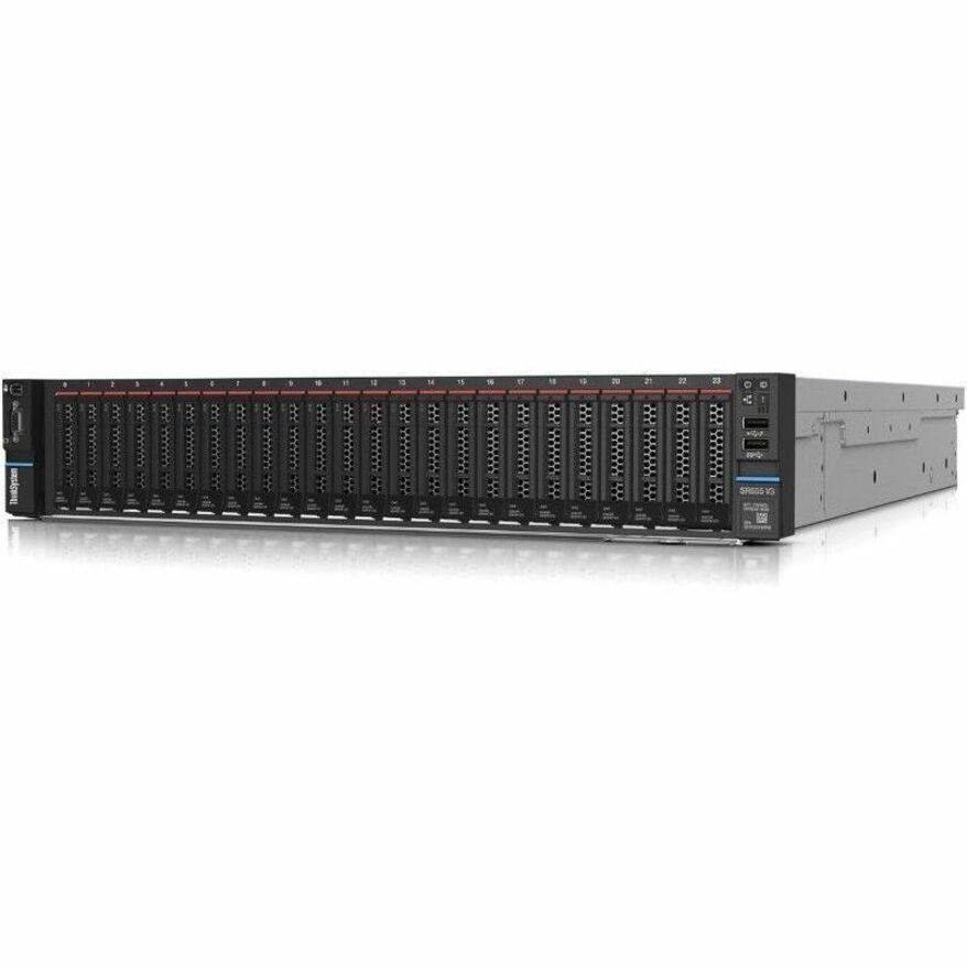 Lenovo ThinkSystem SR655 V3 7D9EA00REA 2U Rack Server - 1 EPYC 9254 2.90 GHz - 64 GB RAM - Serial ATA, 12Gb/s SAS Controller