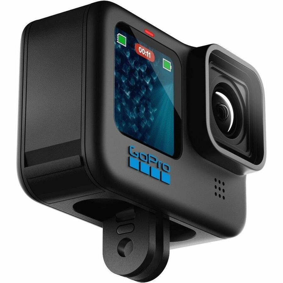 GoPro HERO11 Black Professional Digital Camcorder - 5.8 cm (2.3") LCD Touchscreen - CMOS - 5.3K - Black