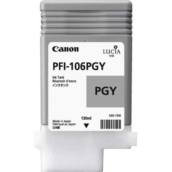 Canon Lucia EX PFI-106 PGY Original Inkjet Ink Cartridge - Photo Grey Pack