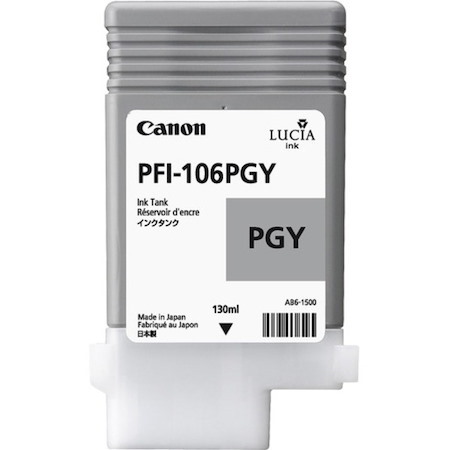 Canon Lucia EX PFI-106 PGY Original Inkjet Ink Cartridge - Photo Grey Pack