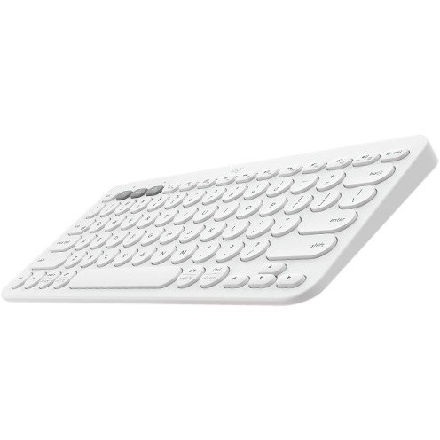 Logitech K380 Keyboard - Wireless Connectivity - Off White