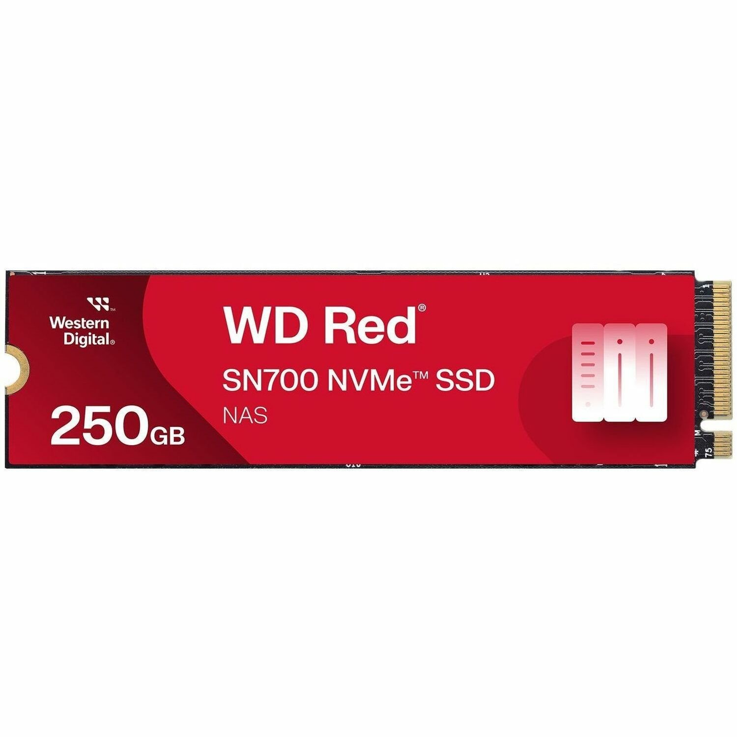 WD Red S700 WDS250G1R0C 250 GB Solid State Drive - M.2 2280 Internal - PCI Express NVMe (PCI Express NVMe 3.0 x4)