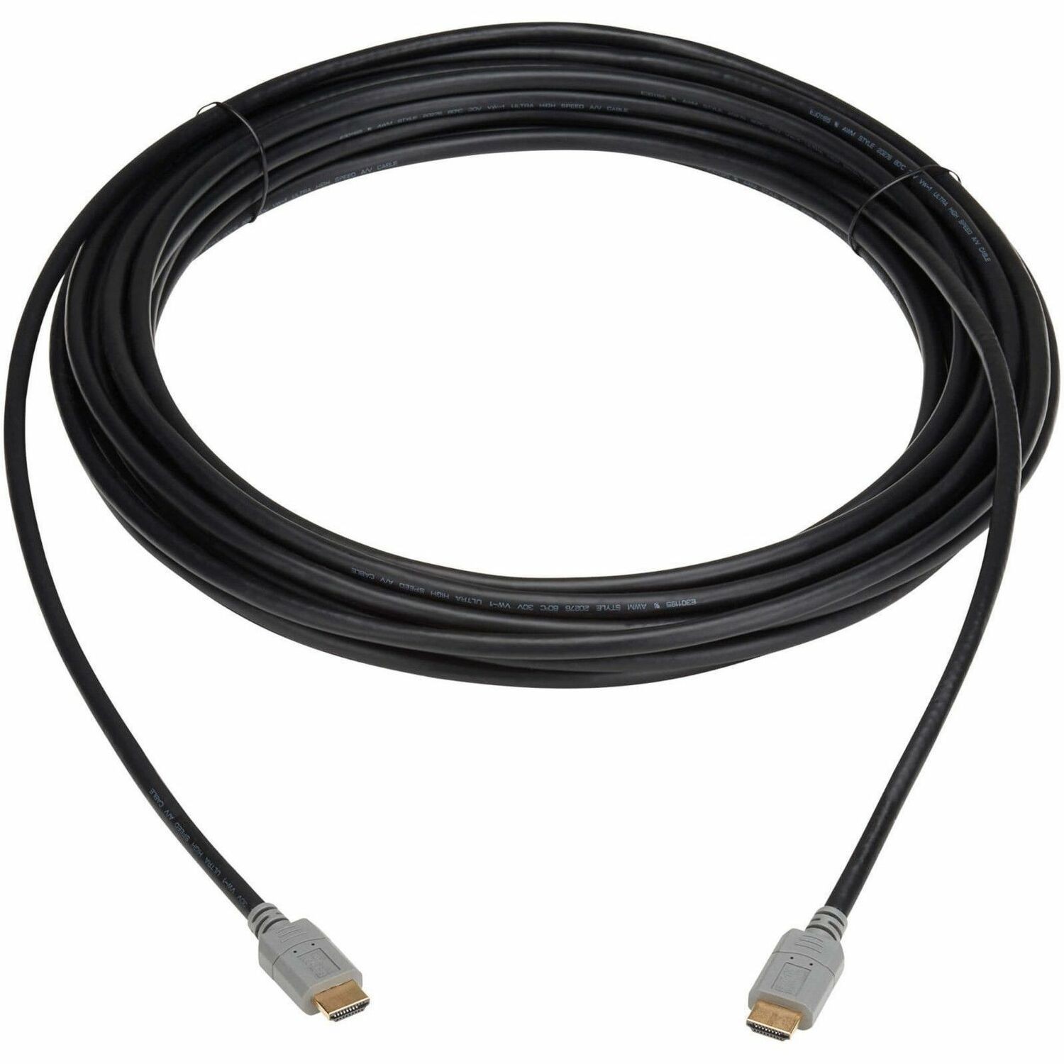 Eaton Tripp Lite Series 4K HDMI Cable (M/M) - 4K 60 Hz, HDR, 4:4:4, HDCP 2.2, Black, 60 ft. (18.3 m)