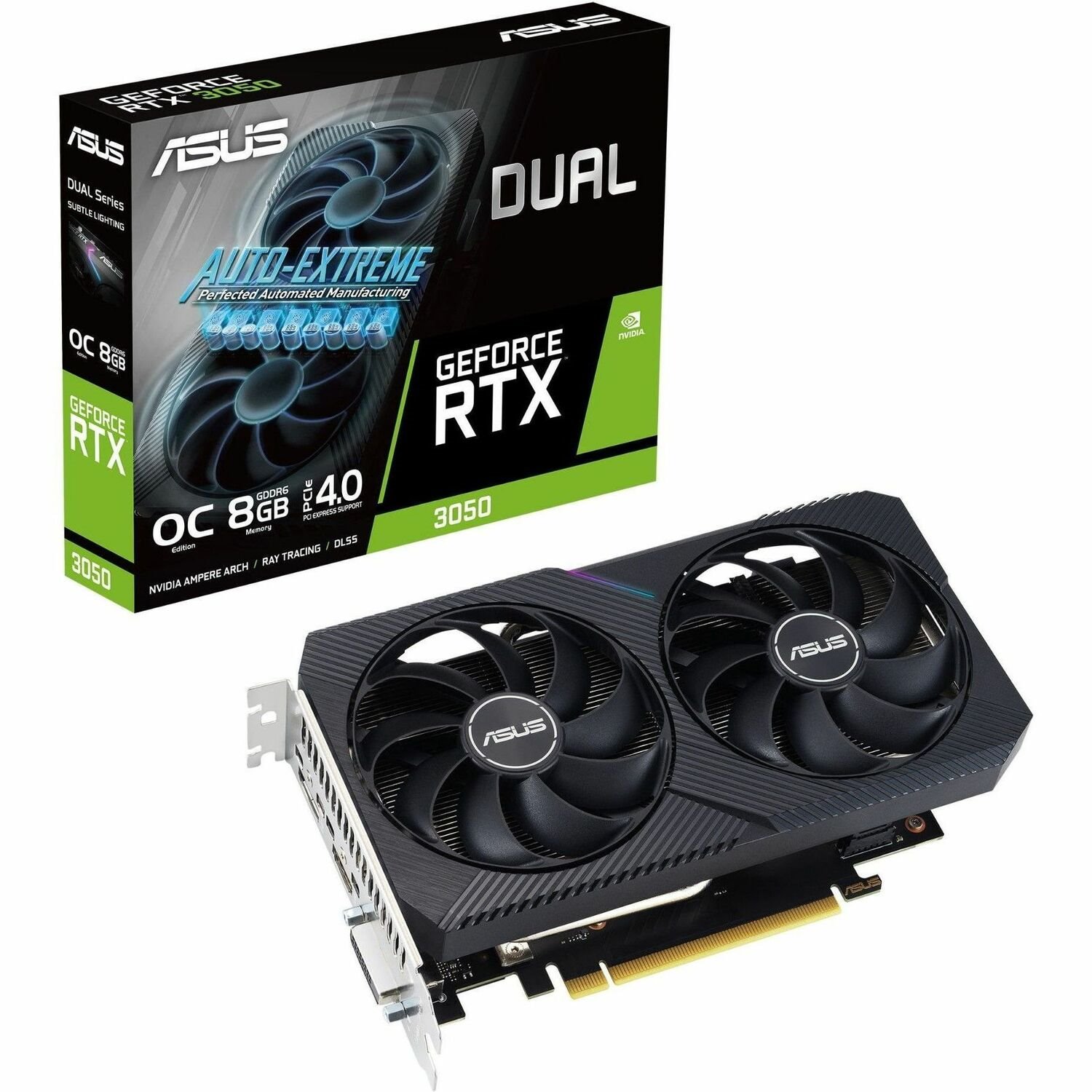 Asus NVIDIA GeForce RTX 3050 Graphic Card - 8 GB GDDR6