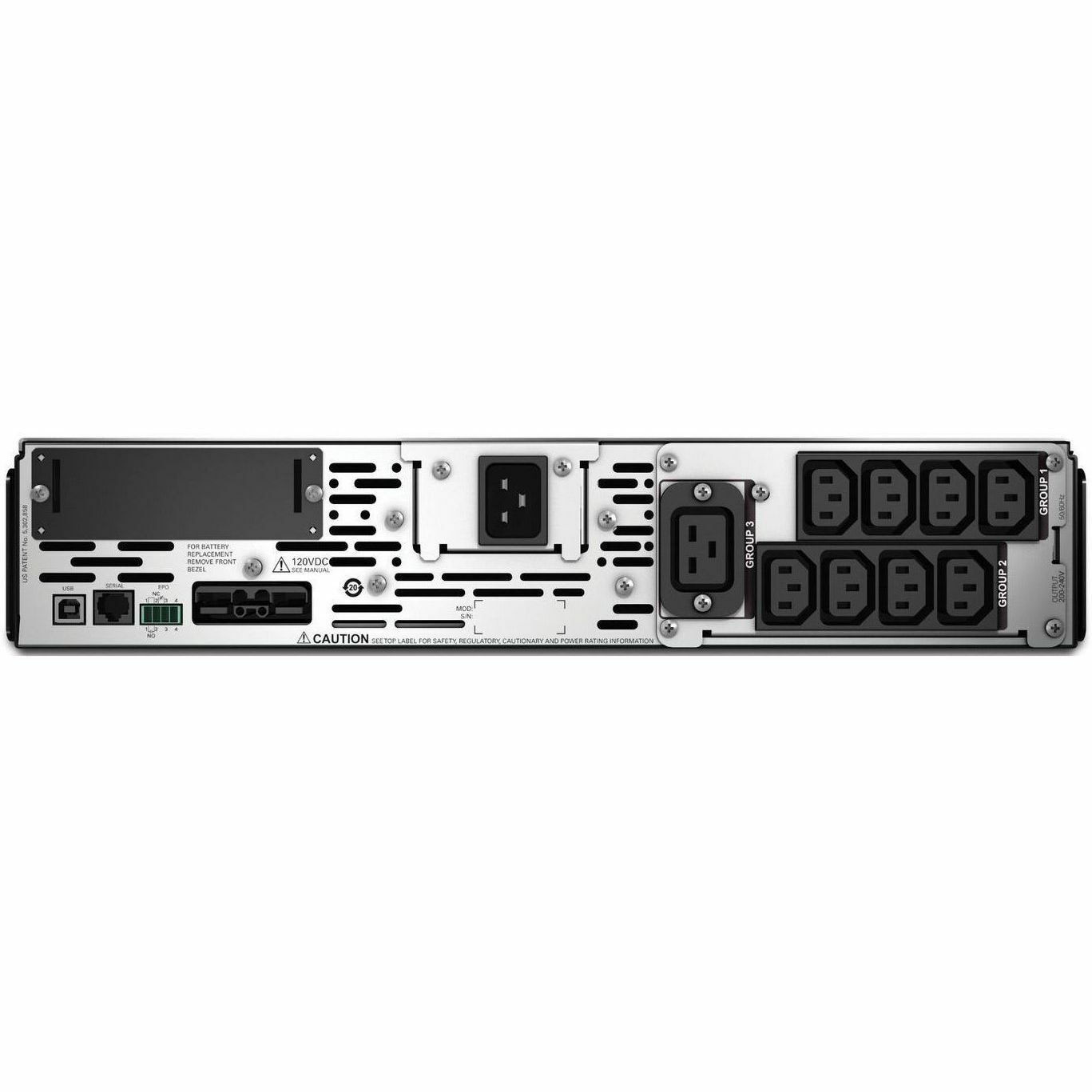 APC Smart-UPS X, Line Interactive, 3kVA, Rack/tower convertible 2U, 200V-240V, 8x C13+1x C19 IEC, SmartSlot, Extended runtime [TAA]