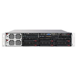 Supermicro SuperServer 8026B-6RF Server Barebone System - 2U Rack-mountable - Socket LGA-1567 - 4 x Processor Support