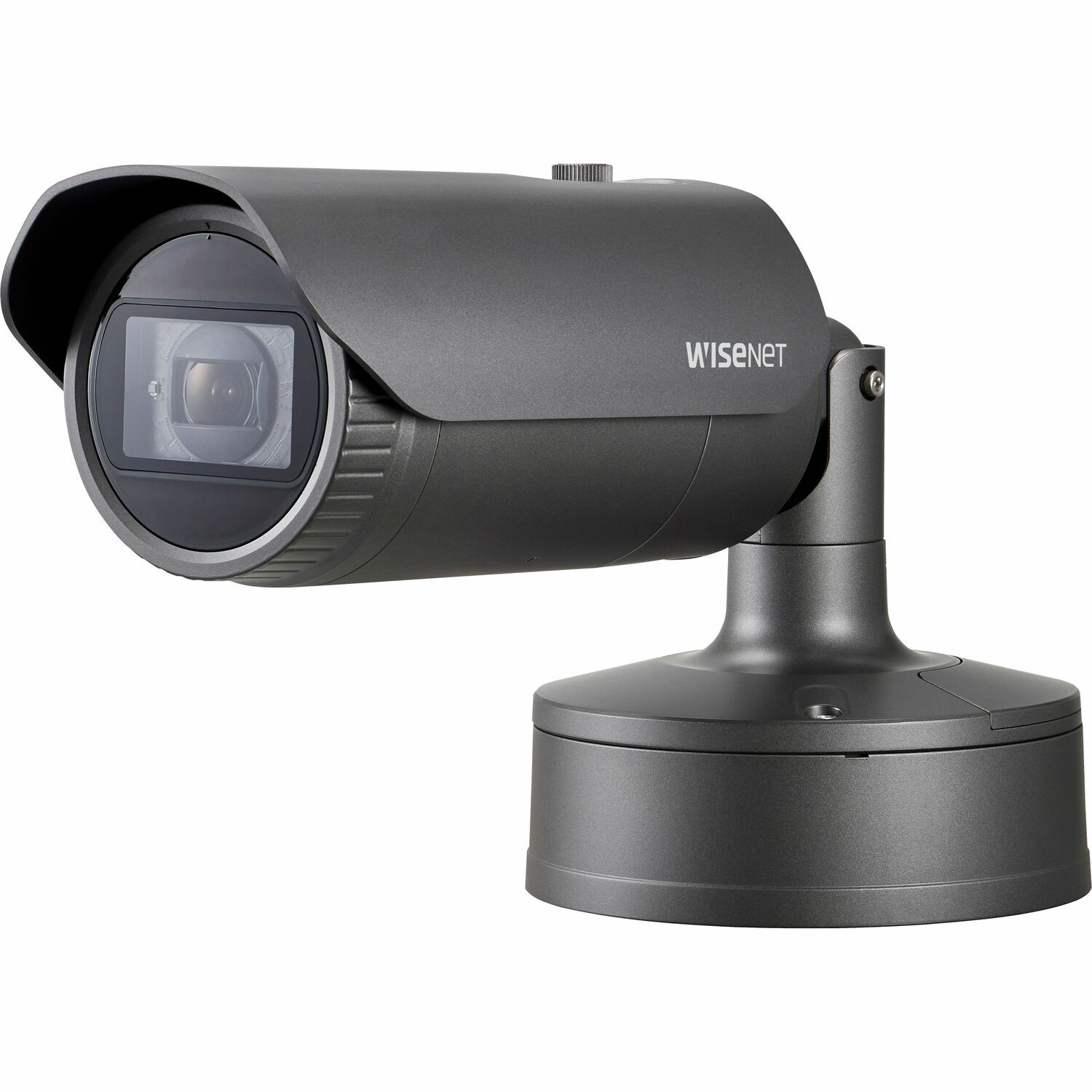 Wisenet XNO-6080R/RW 2 Megapixel Full HD Network Camera - Colour - Bullet - Dark Grey