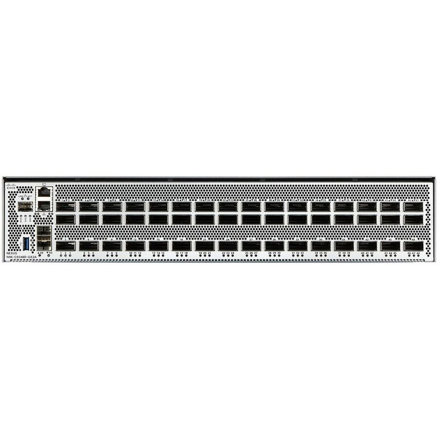 Cisco Nexus 9300 9348D-GX2A 48 Ports Manageable Ethernet Switch - 10 Gigabit Ethernet, 400 Gigabit Ethernet - 10GBase-X