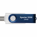 Patriot Memory Xporter X550 256GB USB 3.2 (Type A + Type C) Gen 1 Flash Drive