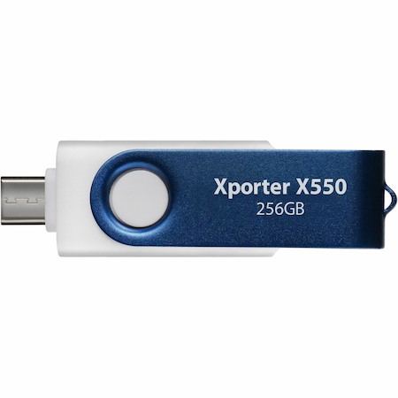 Patriot Memory Xporter X550 256GB USB 3.2 (Type A + Type C) Gen 1 Flash Drive