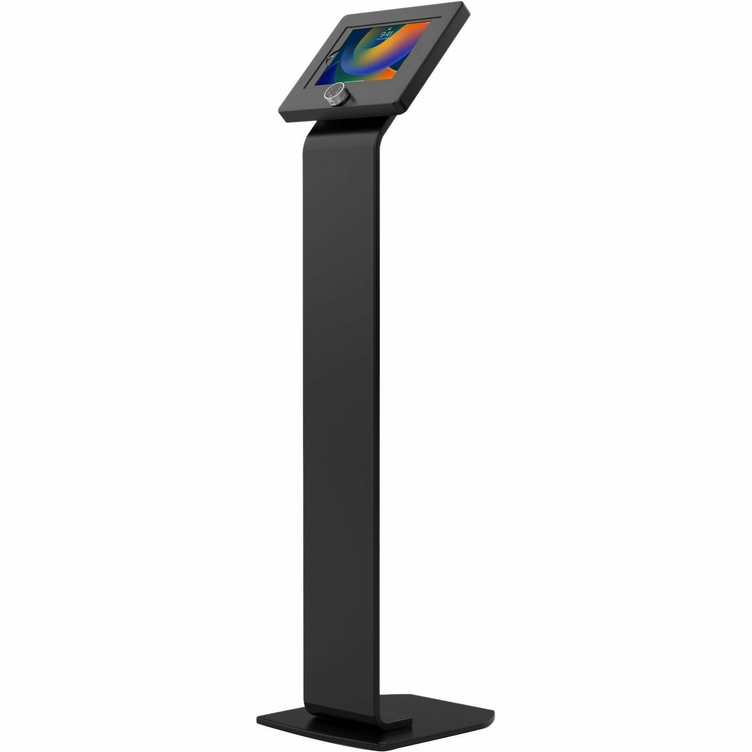 CTA Digital Premium Locking Floor Stand Kiosk w/ Digital Password Combination Security Enclosure