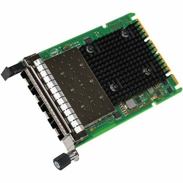 Intel 700 X710-DA4 10Gigabit Ethernet Card for Server - 10GBase-SR, 10GBase-LR - SFP+ - Plug-in Card