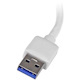 StarTech.com USB 3.0 to Gigabit Network Adapter - Silver - Sleek Aluminum Design Ideal for MacBook, Chromebook or Tablet