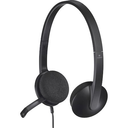Logitech H340 USB Headset with Noise-Cancelling Mic