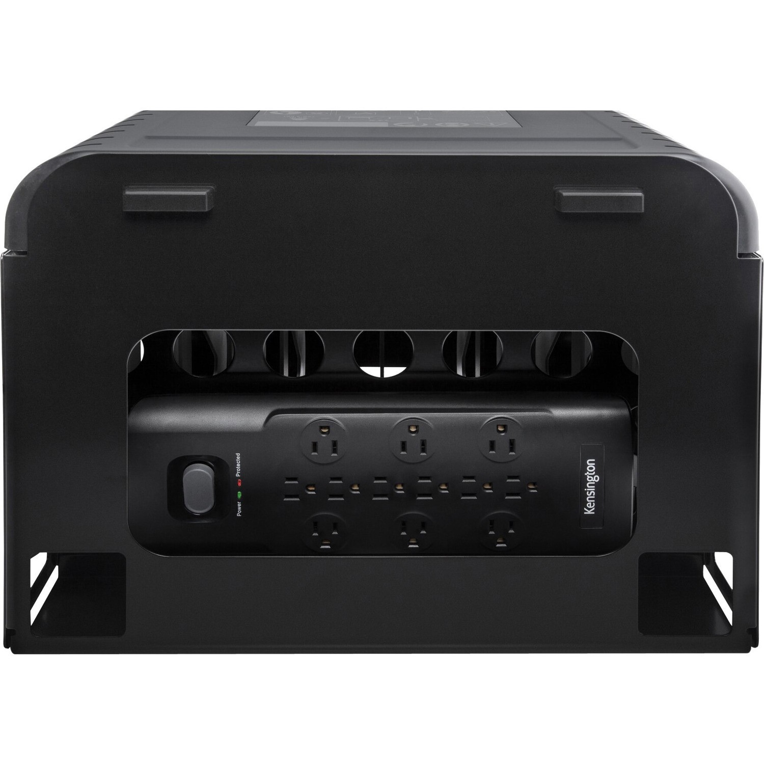 KENSINGTON 12 BAY CHARGE CABINET, FITS UP TO 14" NOTEBOOK, AC POWER(8), USB(4)
