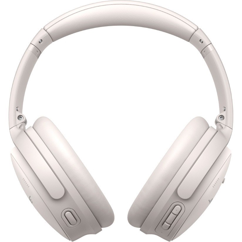 Bose QuietComfort 45 Wired/Wireless Over-the-ear Stereo Headset - Smoke White