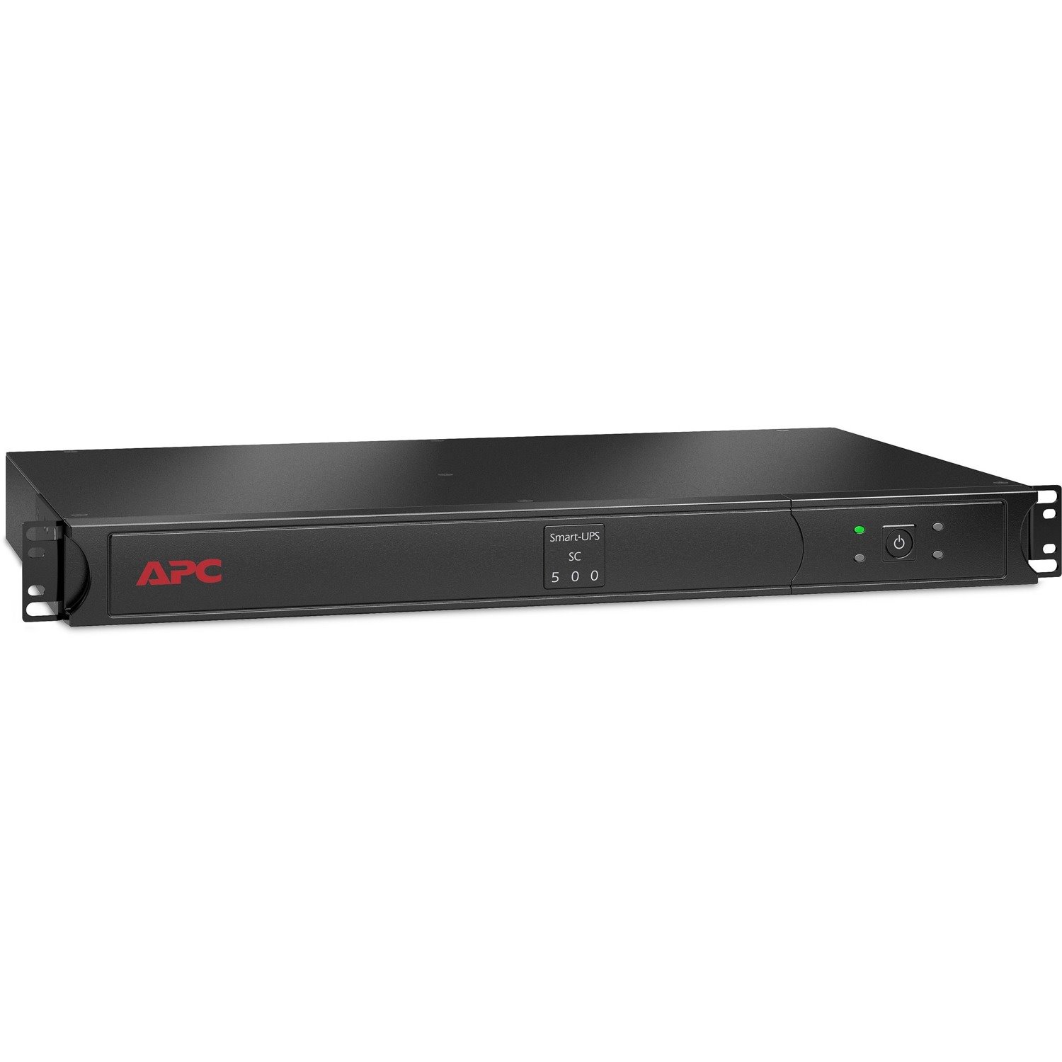 APC Smart-UPS, Line Interactive, 500VA, Rackmount 1U, 120V, 4x NEMA 5-15R outlets, Short Depth