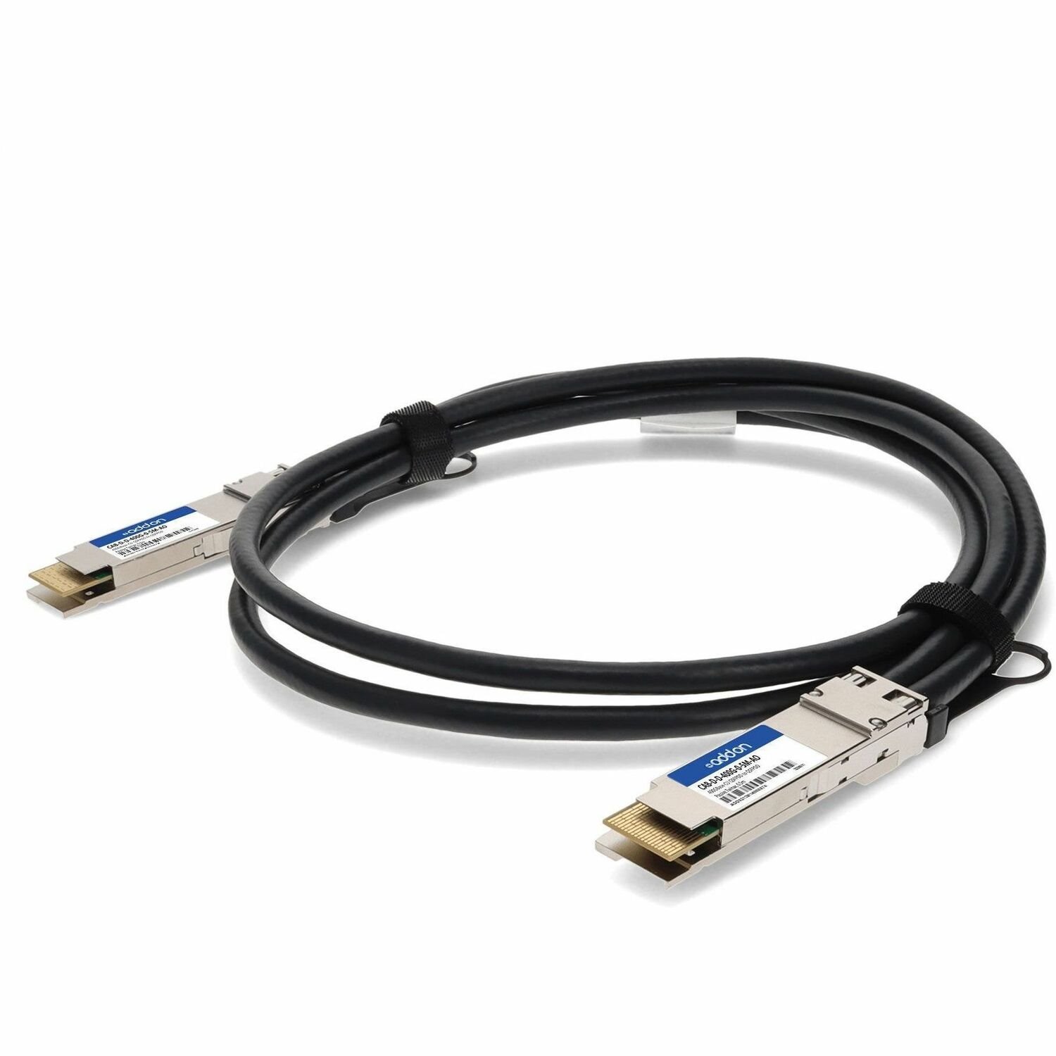 AddOn Arista Networks&reg; CAB-D-D-400G-0-5M Compatible TAA Compliant 400GBase-CU QSFPDD Direct Attach Cable (Passive Twinax, 0.5m)