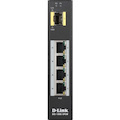 D-Link Industrial Gigabit Unmanaged PoE Switch with SFP Slot