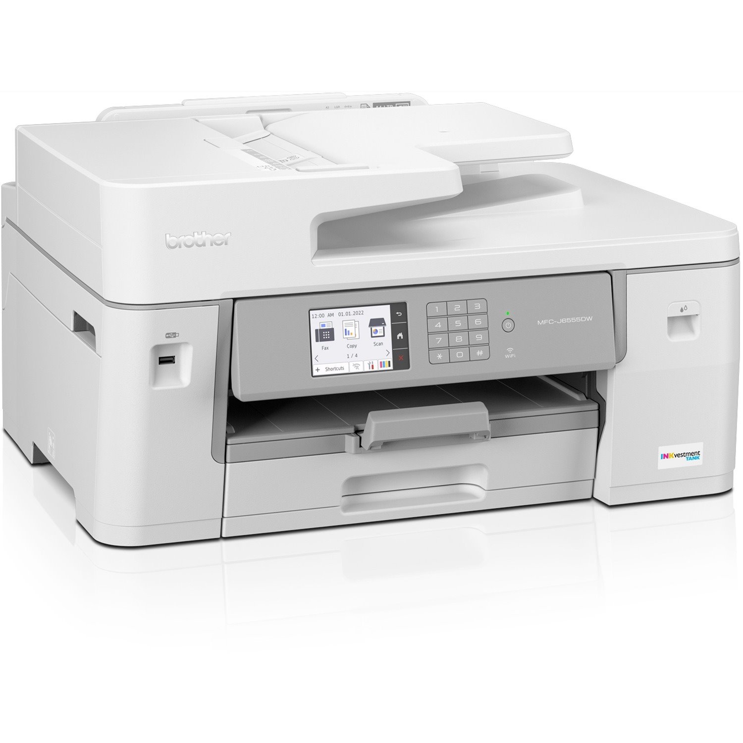 Brother MFC-J6555DW Wireless INKvestment Tank Inkjet Multifunction Printer - Color