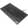 Lenovo ThinkPad Keyboard - Cable Connectivity - USB Interface - Trackpoint - English (US) - Black