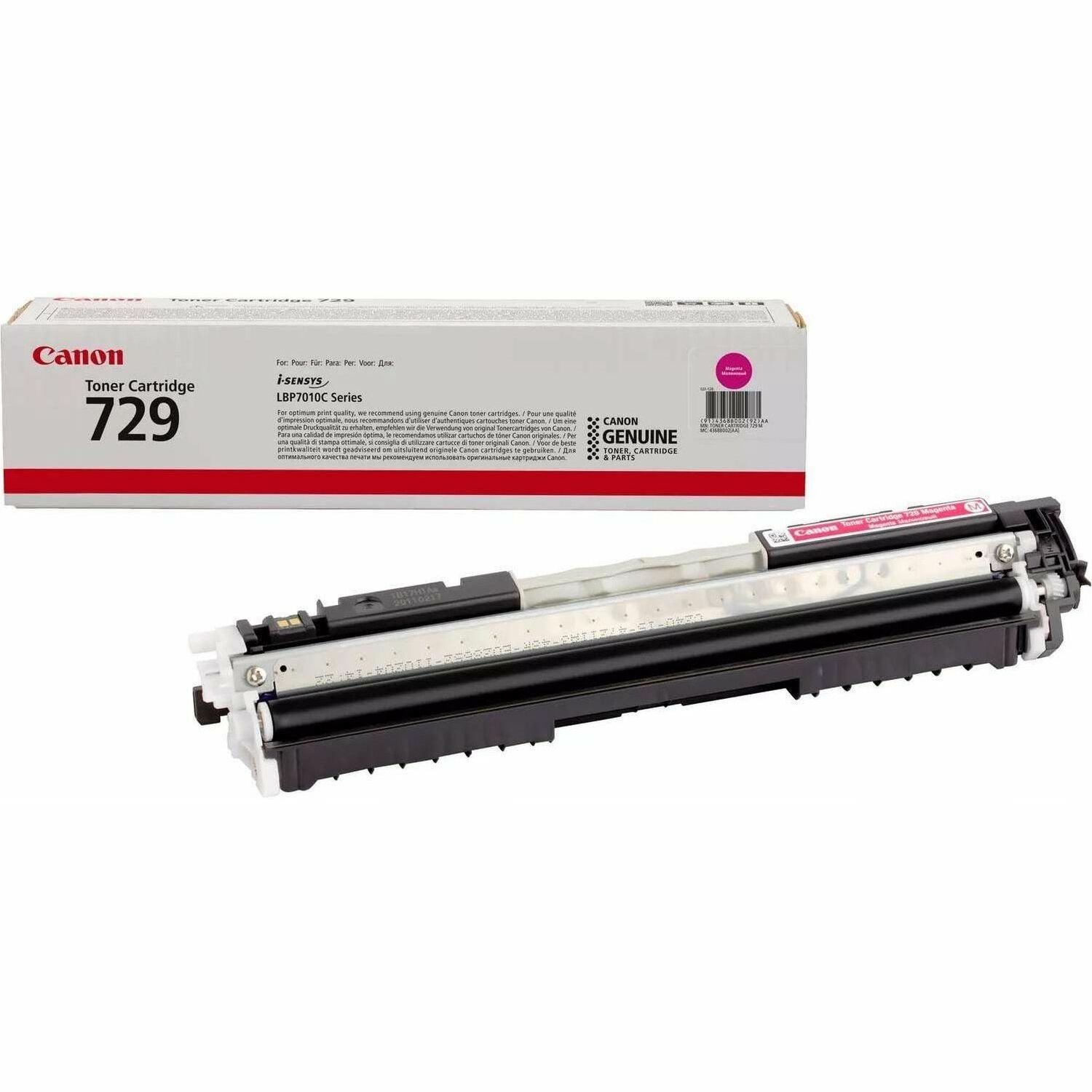 Canon 729M Original Laser Toner Cartridge - Magenta - 1 Pack